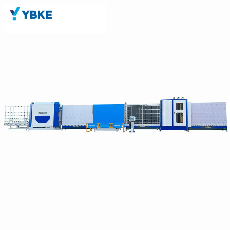 Automatic Vertical Insulated Glass Production Line Double Glazing Machine Motor Core Components Super warm edge Insulating Glass