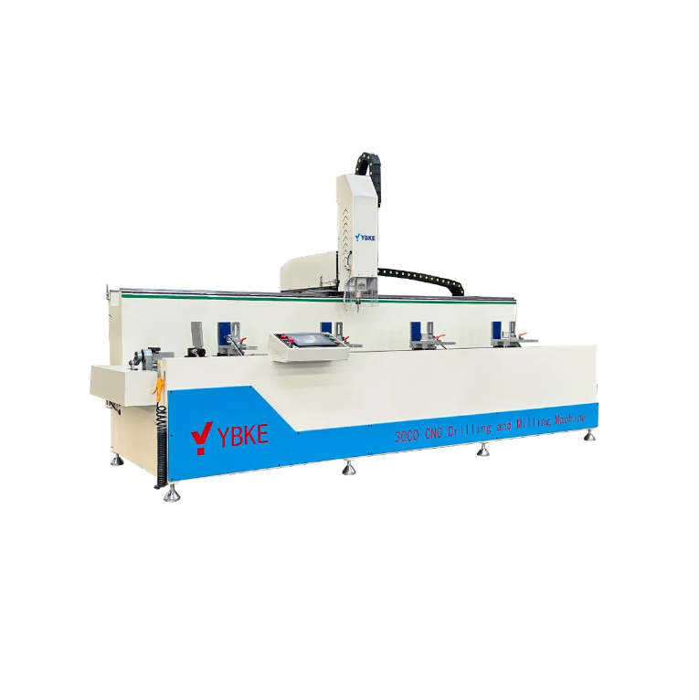 Automatically aluminum CNC drilling and milling machine for aluminium windows and doors machinery
