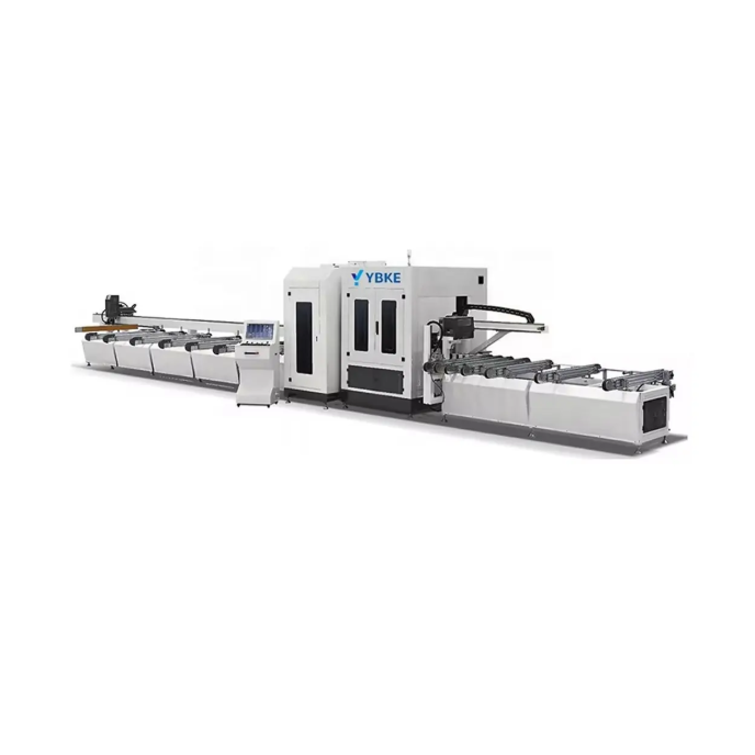Aluminum profile intelligent CNC cutting drilling milling machining center
